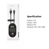 Cavo USB-A a Lightning Orsen S9L 1 m 2,1A — nero