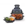 Ninja CRISPi Single 3,8 L 1700 W friggitrice ad aria blu, grigio, trasparente