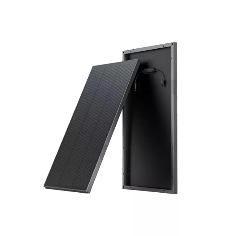 EcoFlow ZMS331 pannello solare 100W silicio monocristallino nero IP68