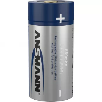Ansmann 16340 batteria Li-Ion 850 mAh 3,6 V ingresso Micro-USB 1300-0015