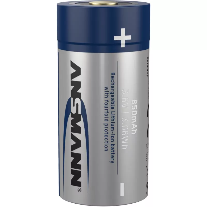 Ansmann 16340 batteria Li-Ion 850 mAh 3,6 V ingresso Micro-USB 1300-0015