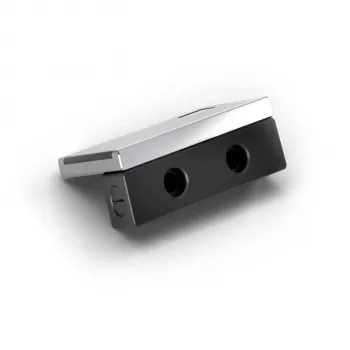 Connettore per raffreddamento a liquido Alphacool Eisblock Aurora 180° (modello 13763) — compatibile RGB, connettore angolare 180°