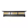 Digitus Professional DN-91624U patch panel da 19 pollici, 24x RJ45, Cat 6, non schermato, LSA, 1U, nero