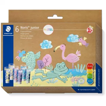 Set colori pastello Staedtler 8816P C6 — 6 colori pastello in blu, menta, arancione, rosa, viola, giallo