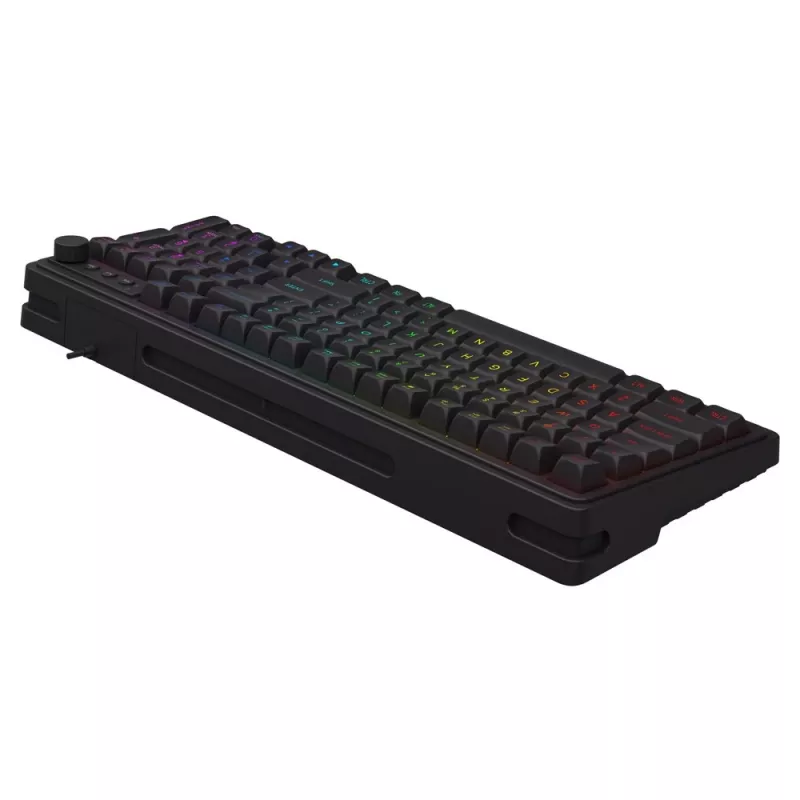 Tastiera gaming Savio Galaxis USB QWERTY US inglese nero