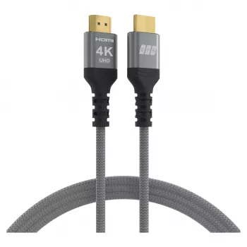 EFB Elektronik Cavo HDMI High-Speed con Ethernet 4K60Hz grigio - Cavo - Digitale/Display/Video (HDMI-20-00003)