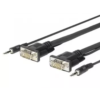Vivolink PROVGAMCS1.8 adattatore per cavo video 1,8 m VGA (D-Sub) + 3,5 mm nero