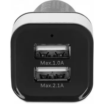 Caricabatterie da auto TECHNISAT CARCHARGER DUAL USB CE – doppie porte USB per l'alimentazione in auto