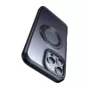 Custodia protettiva con MagSafe McDodo PC-4933 per iPhone 16 Pro Max con supporto integrato, nero
