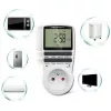 Timer elettronico QOLTEC PC0628 con display LCD, conto alla rovescia 24 ore