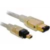 Cavo FireWire A/A DeLOCK 2,0 m grigio