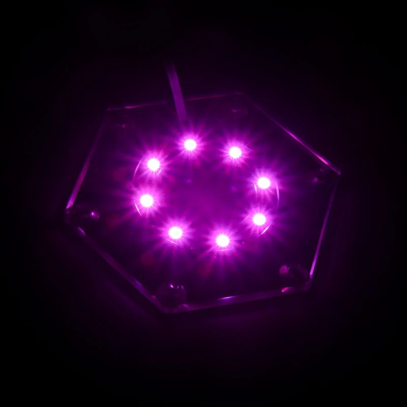 Bitspower Hexagon BP-WTHU-RGB kit di montaggio per add-on RGB del serbatoio dell'acqua