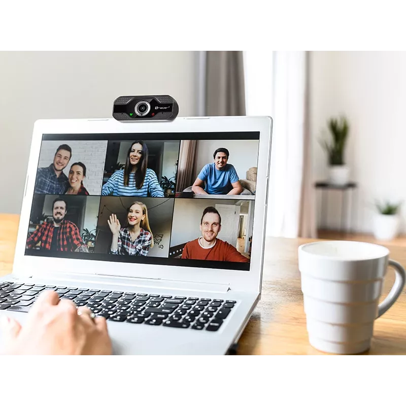 Webcam Tracer WEB007 2 MP 1920 x 1080 pixel USB 2.0 nero