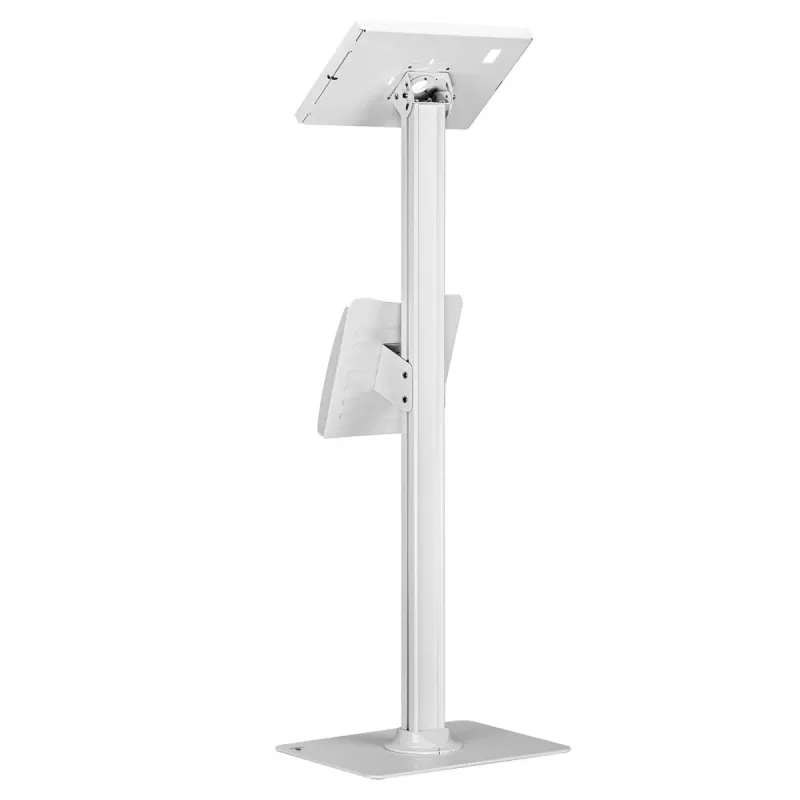 Supporto da terra per tablet MACLEAN MC-476W regolabile in altezza, compatibilità universale per tablet