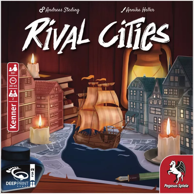 Deep Pint Games Rival Cities, gioco da tavolo