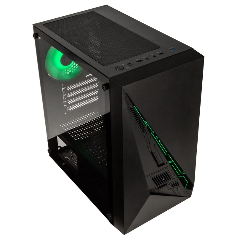 Case per computer Kolink Inspire K2 Plus ARGB Micro-ATX nero