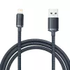 Baseus Crystal Shine Cavo USB a Lightning, 2,4A, 2m (nero)