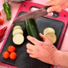 Tagliere Jata HACC4531 — tagliere da cucina piatto in legno, formato compatto
