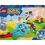 Giocattolo da costruzione LEGO Sonic the Hedgehog 77001 Campfire Showdown set di gioco, 177 pezzi, 1 minifigure, età 7+