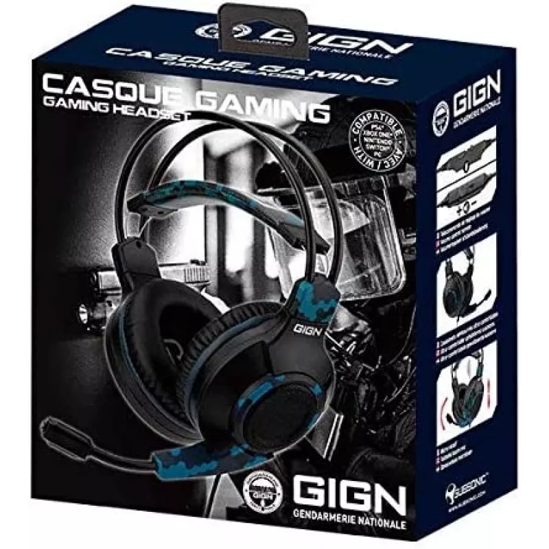 Cuffie Subsonic Tactics GIGN SA5580-G