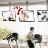 Supporto TV da soffitto MACLEAN MC-112B, portata max. 60 kg, inclinabile e orientabile