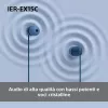 Sony IER-EX15C Cuffie con filo In-Ear Chiamate/Musica USB Type-C Nero