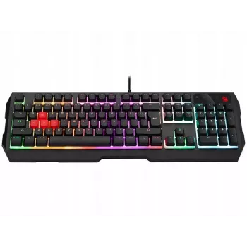 Tastiera da gaming con filo A4Tech Bloody B140N, membrana, nero