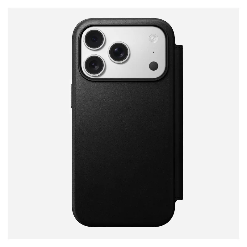 Custodia per cellulare in pelle Nomad Modern Leather Folio Cover per iPhone 17 Pro, 16 cm (6,3