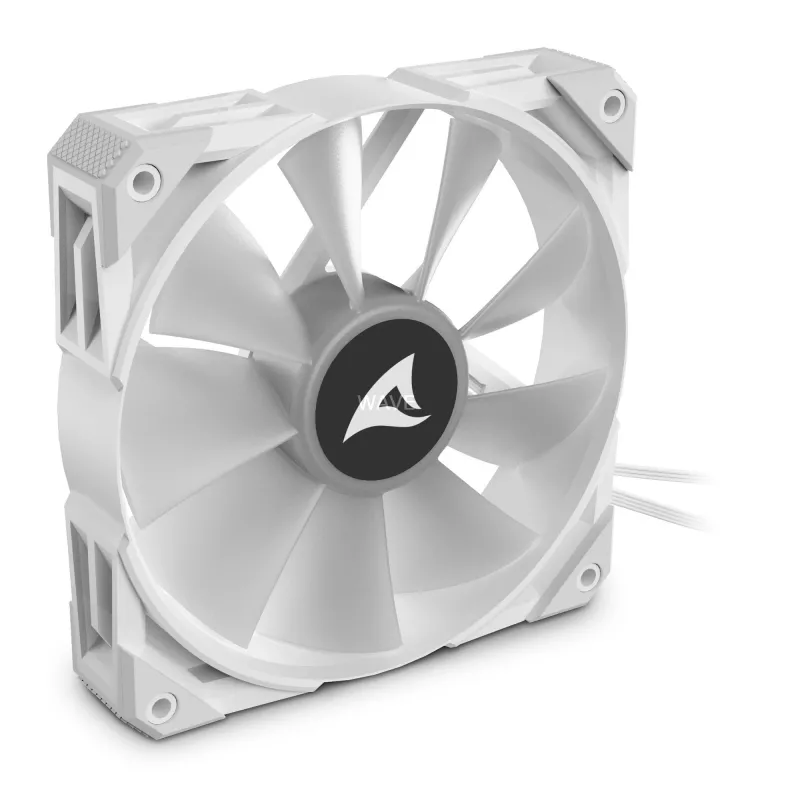 Ventola Sharkoon F50 12 cm grigio bianco 600-2000 RPM 132 m³/h