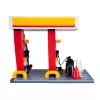 Modello stazione di servizio Jamara CaDA Shell 402858 con design dettagliato