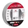 Cavo coassiale Maclean MCTV-471 RG-6/U 50 m bianco