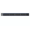 Switch Gigabit Ethernet gestito Netgear GS752TX, 48x RJ-45 10/100/1000, supporto 10G, rack 1U, grigio