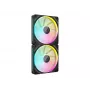 CORSAIR iCUE LINK LX140 RGB PWM ventola per case, 140 mm, ARGB, (2 pz.), nera