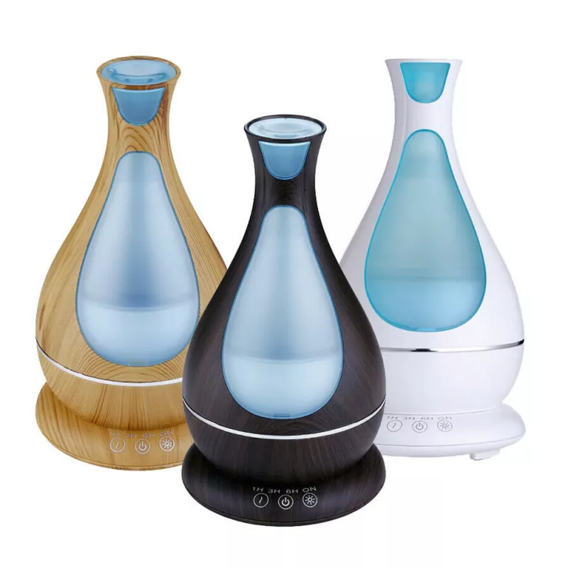 Minimu Diffusore di aromi con luce LED, 400 ml, bianco