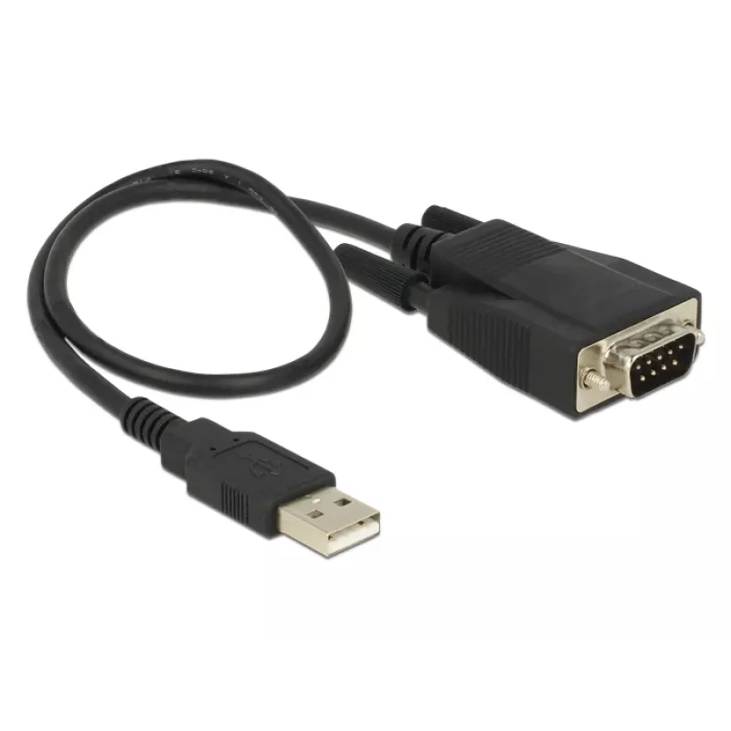 DeLOCK 62958 adattatore USB-RS-232, USB Type-A, nero