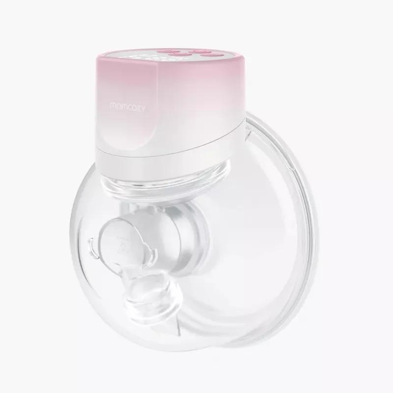 Momcozy S12 Pro tiralatte elettrico doppio rosa, 180 ml