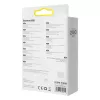 Baseus Crystal Shine CAJY000301 Cavo da USB-C a Lightning, 20 W PD, 2 m, Nero