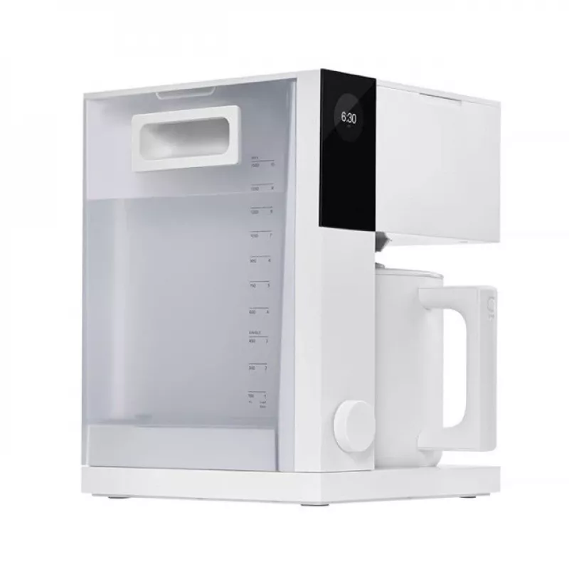 Fellow Aiden macchina da caffè, 1,5 L, 10 tazze, bianco opaco