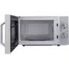 Sharp R204WA microonde argento, bianco microonde solo piano di lavoro 20 l 800 W