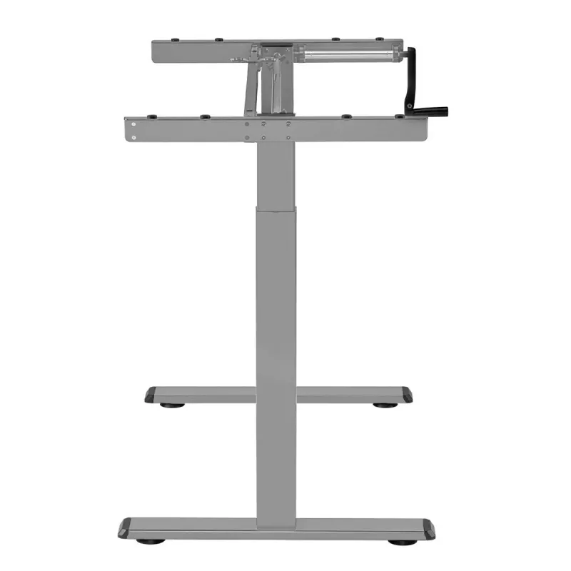 Scrivania regolabile in altezza manualmente MACLEAN MC-790NG — carico max 60 kg, altezza max 120 cm