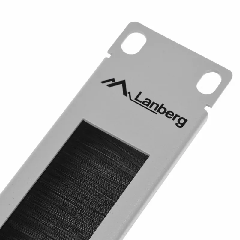 Pannello a spazzole LANBERG AK-1101-S 1U 19 pollici 482,6×44,2×8,5 mm grigio
