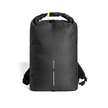 Zaino XDDESIGN Urban Lite nero — 21 L (espandibile a 27 L), scomparto laptop 15,6 pollici, idrorepellente, cintura per trolley