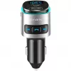Trasmettitore FM 4smarts 456201 accendisigari nero argento AM FM Bluetooth