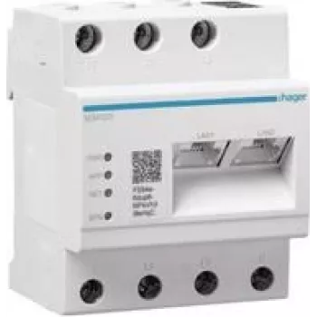 Hager XEM520 gestore di carico fino a 20 punti di ricarica statico/dinamico con OCPP1.6J (XEM520)