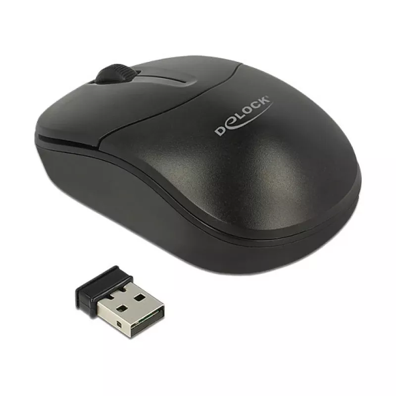 Mouse DeLOCK 12494 RF wireless ottico 1000 DPI