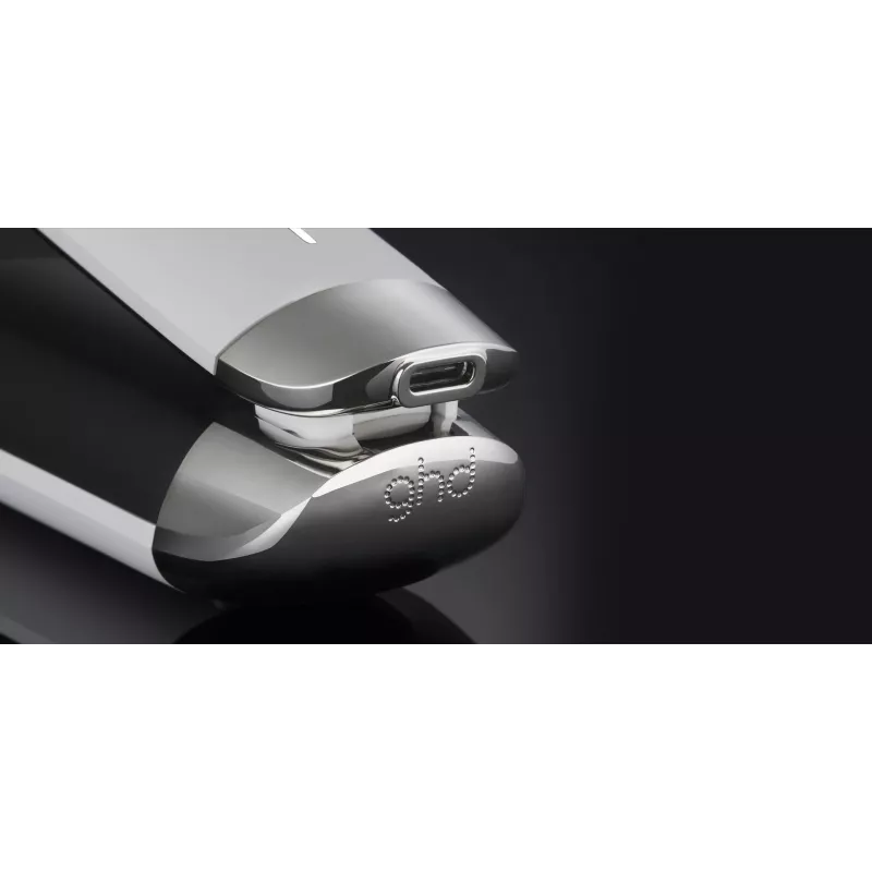 Piastra per capelli GHD Unplugged bianco caldo ioni di litio 300g