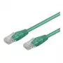 Wentronic Goobay cavo patch CAT 6, U/UTP, verde, 2 m - misto rame CCA (68400)