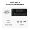 Tastiera meccanica Keychron V3 Ultra 8K – cavo e Bluetooth, QWERTY, RGB, nero
