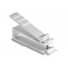 Pinza DeLOCK per dadi a gabbia M4 M5 M6 alluminio argento