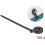Fascetta fermacavo DELOCK 18915 180×6 mm nero, nylon, lunghezza 180 mm, larghezza 6 mm